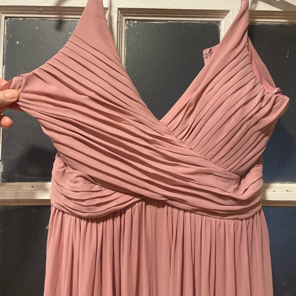 Chic Mauve Maxi Dress - Picture 3 of 4